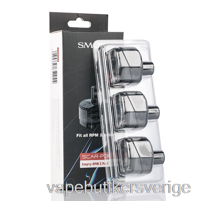 Vape Sverige Smok Scar-p3 Ersättningsskidor Rpm 2 Baljor